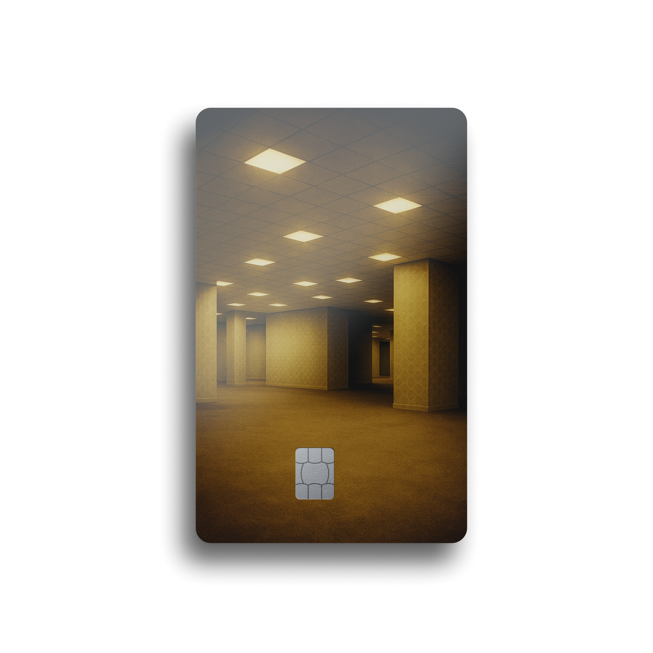 Backrooms Hallway Card Skin
